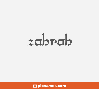 Zahrah