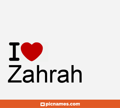 Zahrah