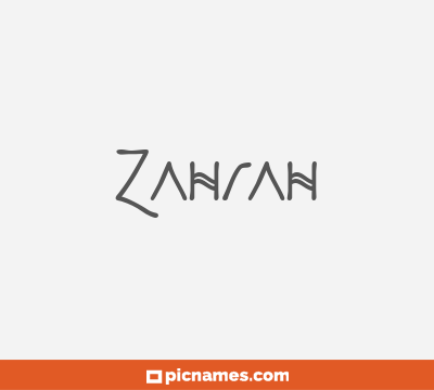 Zahrah