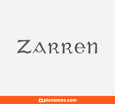 Zarren