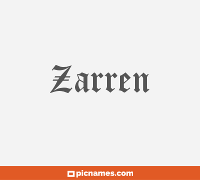 Zarren
