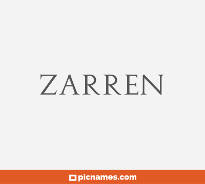 Zarren