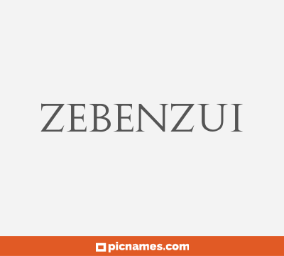 Zebenzui