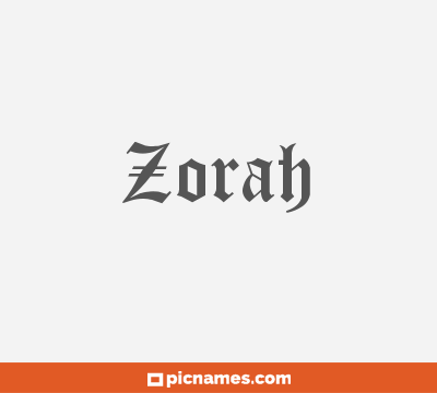 Zorah