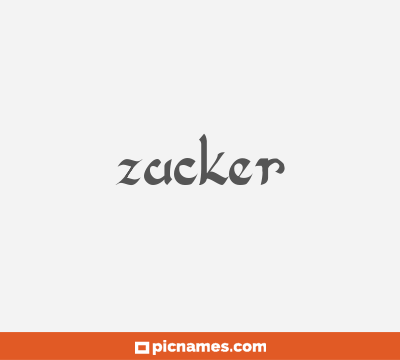 Zucker