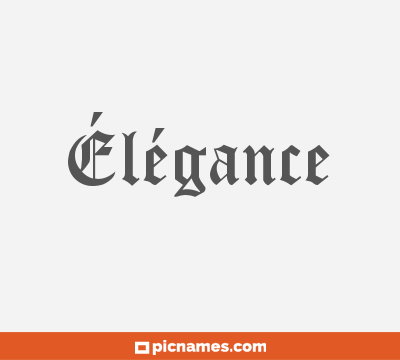 Élégance